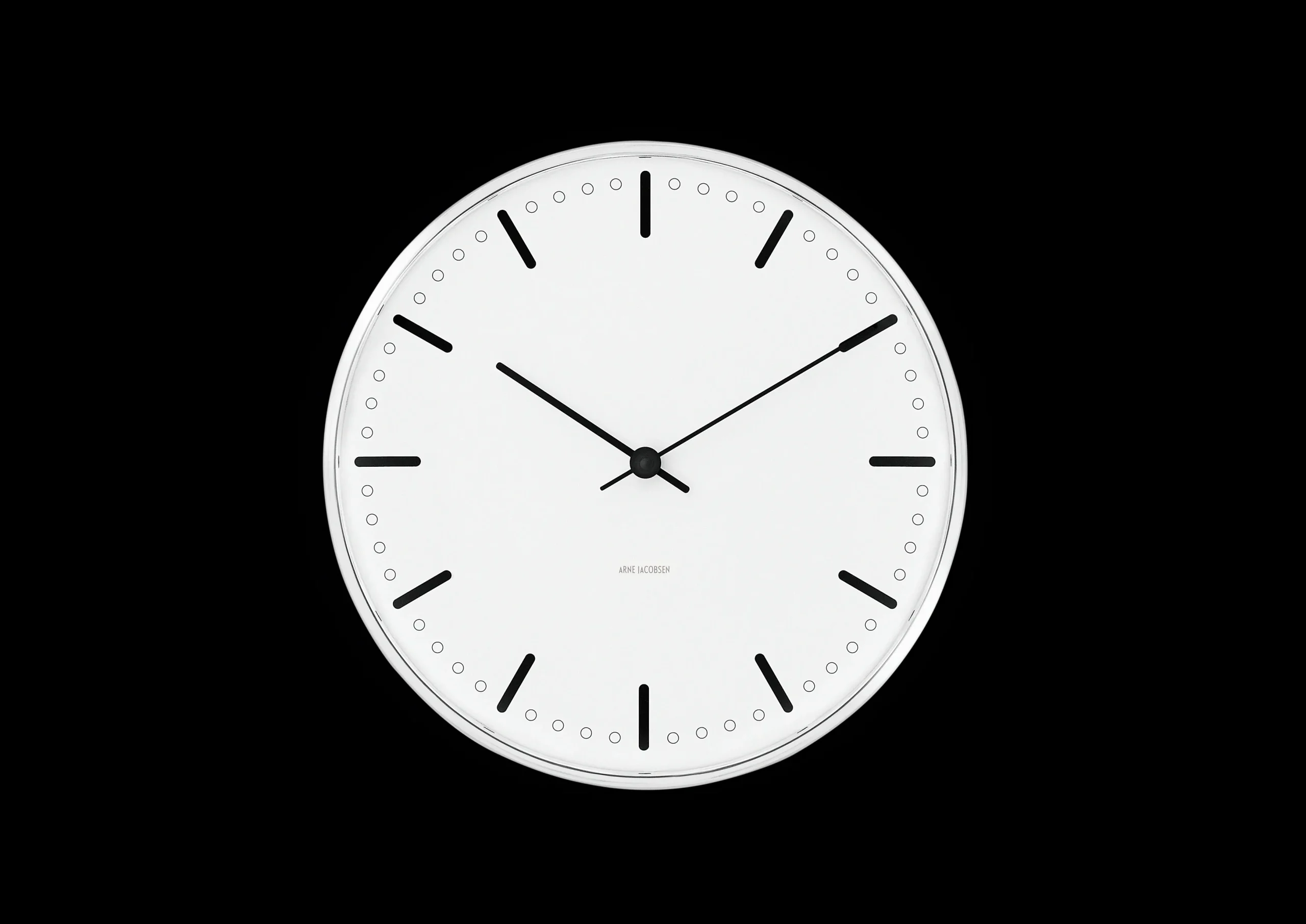 Clearance Arne Jacobsen City Hall Vægur Ø21 cm hvid/sort | Køb her
