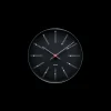 Online Arne Jacobsen Clocks Vægur Ø21 cm i sort | Køb her