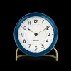 Best Arne Jacobsen Station Bordur Ø11 cm petroleum/hvid | Køb her