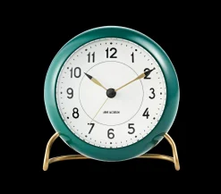 Clearance Arne Jacobsen Station Bordur Ø11 cm grøn/hvid | Køb her