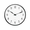 Outlet Arne Jacobsen Station Vægur Ø21 cm hvid/sort | Køb her
