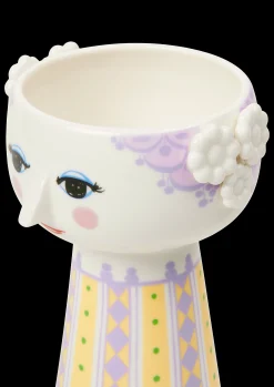 Discount Bjørn Wiinblad Vase H15 cm i lilla fra serien Eva | Køb her