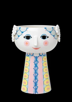 Discount Bjørn Wiinblad Vase H23.5 cm i rosa fra serien Eva | Køb her