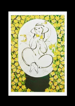 Online Bjørn Wiinblad Wiinblad Forårsfornemmelser, 50x70 cm multi