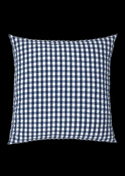 Clearance JUNA Bæk&Bølge Pudebetræk 60x50 cm mørk blå/hvid | Rosendahl.com