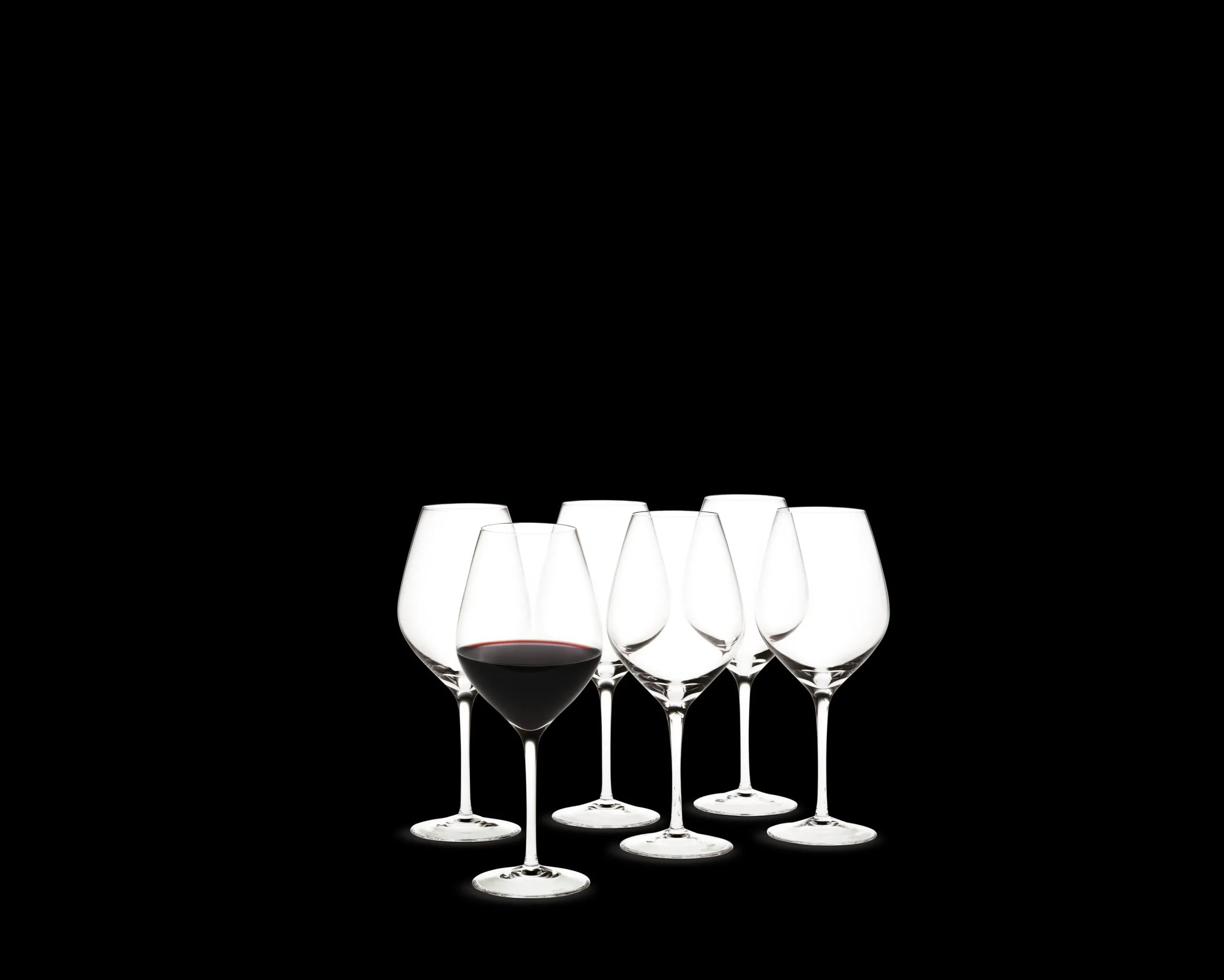 Sale Holmegaard Cabernet Rødvinsglas 52 cl klar 6 stk. | Køb her