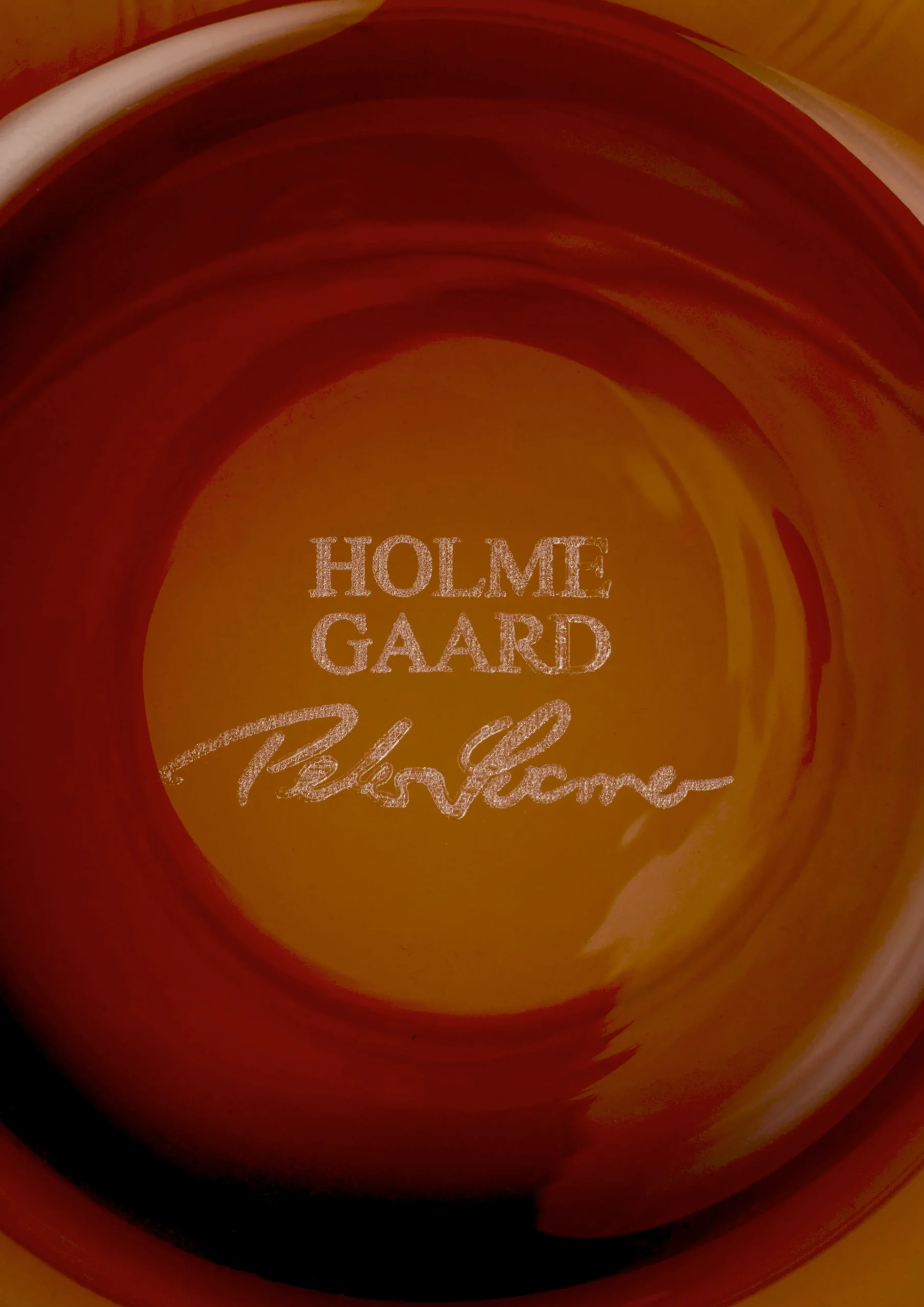 Hot Holmegaard Calabas Duo Vase H21 burgundy/amber | Køb her