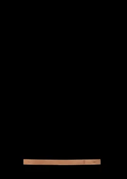 Online Holmegaard Design with Light Læderstrop – Natur 2,7 mm