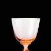 Best Holmegaard Flow Glas på fod 35 cl champagne | Køb her