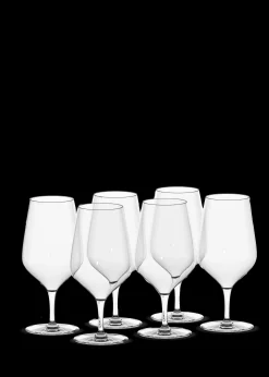 Outlet Holmegaard Ølglas 64 cl 6 stk. i klar fra serien Cabernet