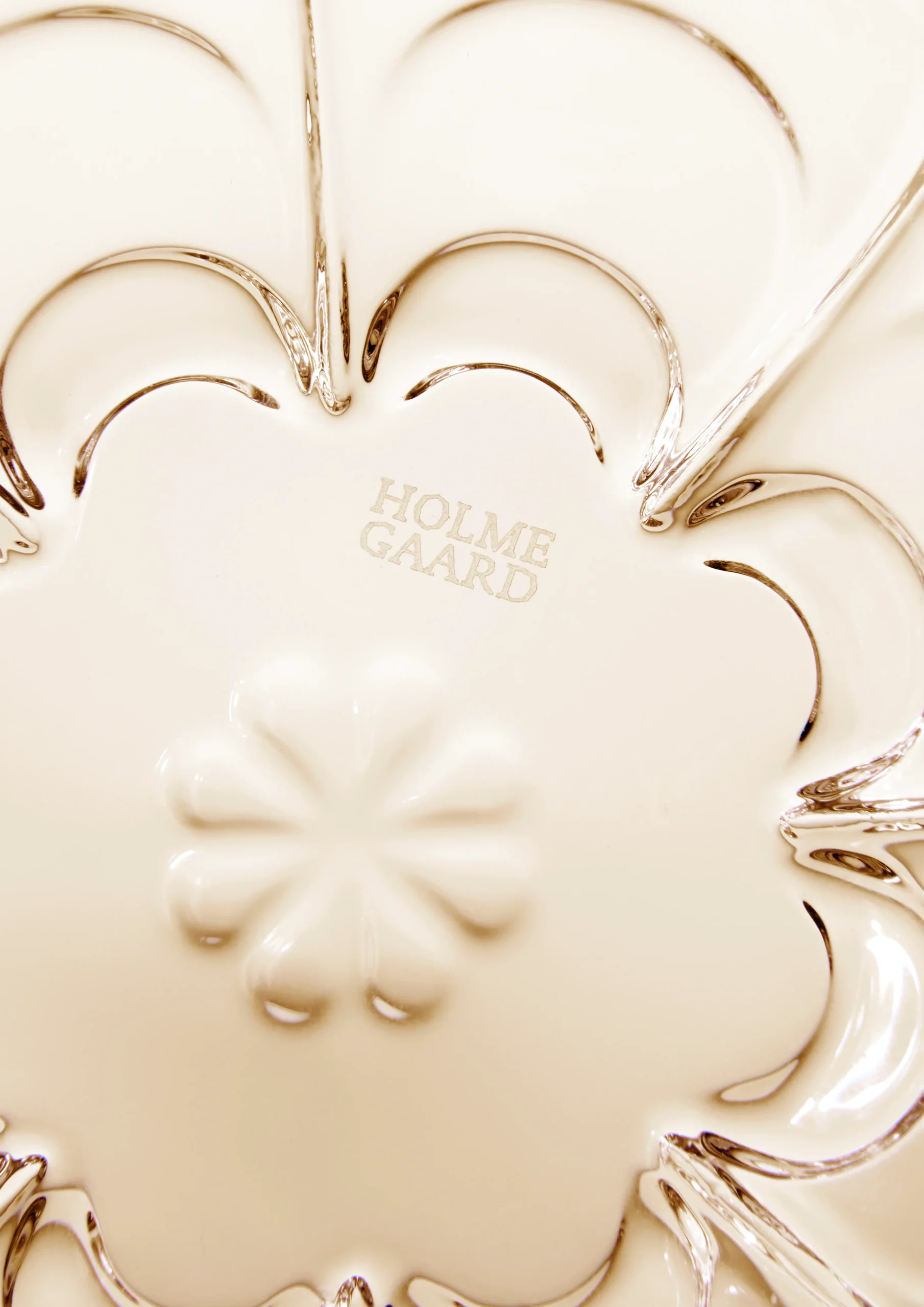 New Holmegaard Lily Skål Ø13 cm toffee rose 2 stk. - Køb her