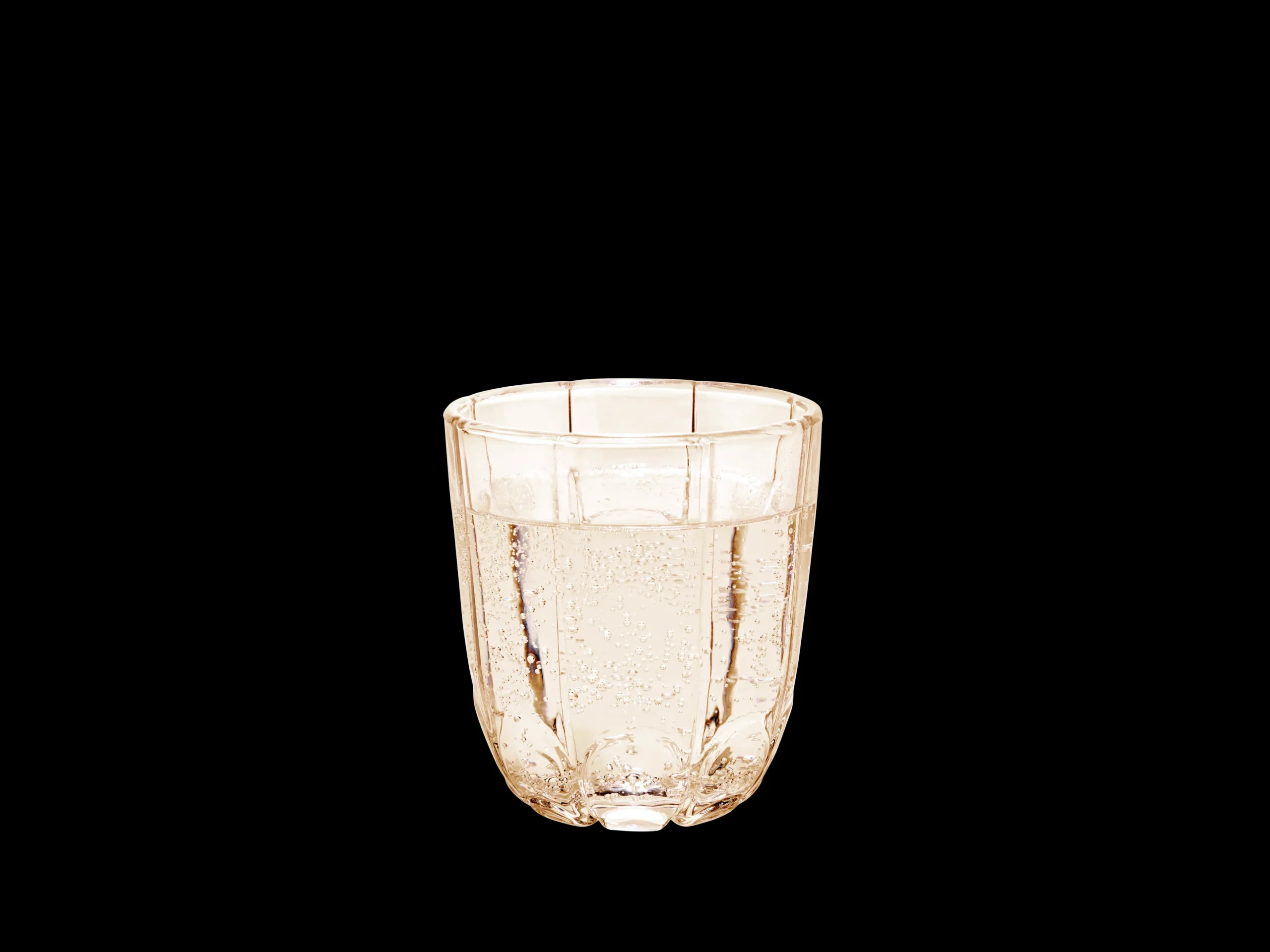 Hot Holmegaard Lily Vandglas 32 cl toffee rose 2 stk. | Køb her