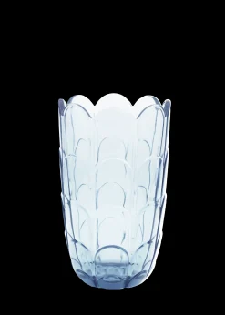 Discount Holmegaard Lily Vase H19 cm blue iris | Køb hos os