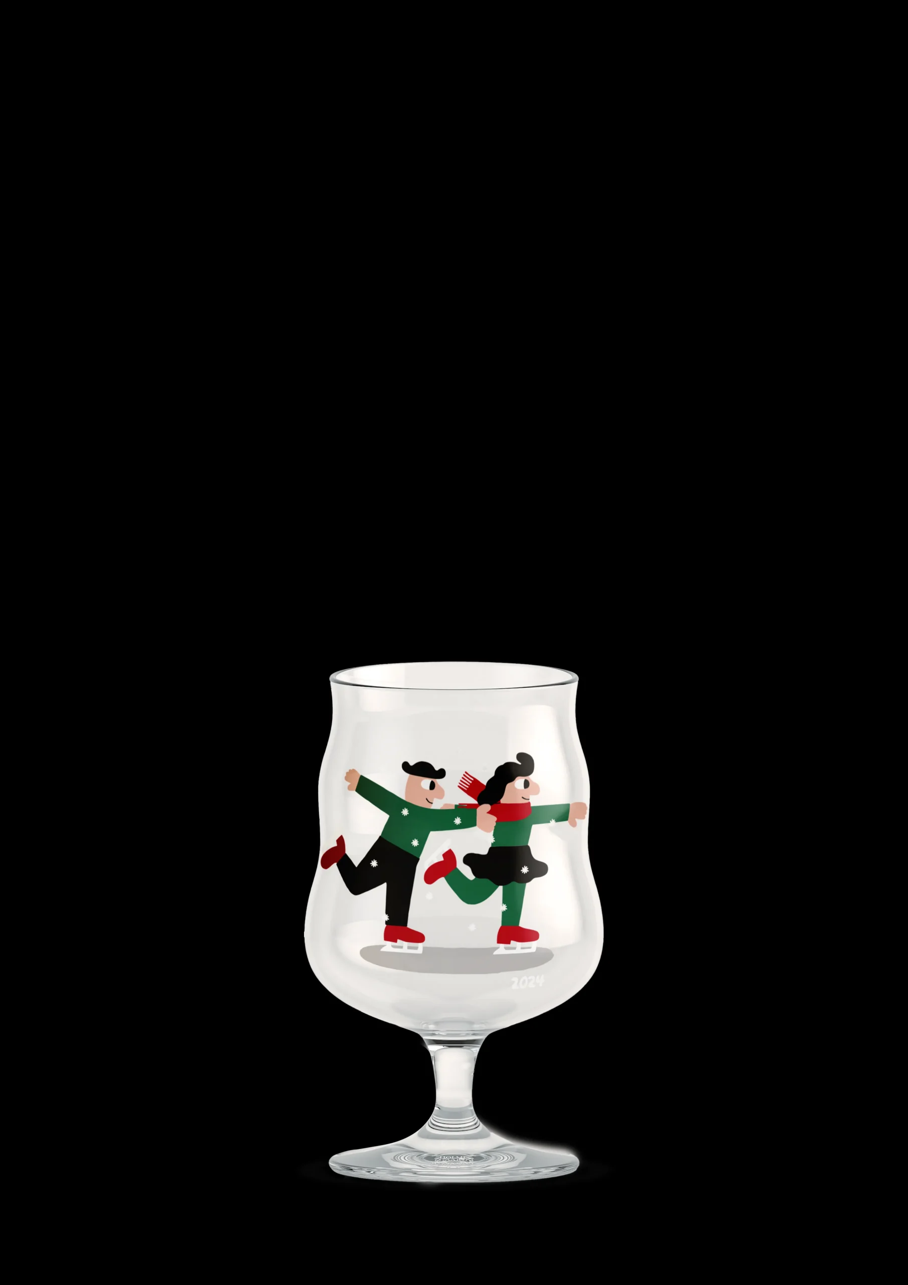Hot Holmegaard Mikkeller Universal Ølglas Christmas 2024 40 cl