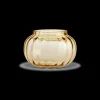 Discount Holmegaard Primula Fyrfadsstage Ø9.5 cm amber | Køb her