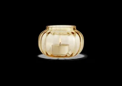 Discount Holmegaard Primula Fyrfadsstage Ø9.5 cm amber | Køb her