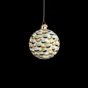 Discount Holmegaard Souvenir Julekugle Ø8 cm grønt strøg | Køb her