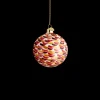 Clearance Holmegaard Souvenir Julekugle Ø8 cm rødt strøg | Køb her