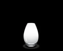 Outlet Holmegaard Vase H20.5 cm i klar fra serien Cocoon | Køb her