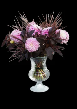 Discount Holmegaard Vase H24 cm i klar fra serien Old English