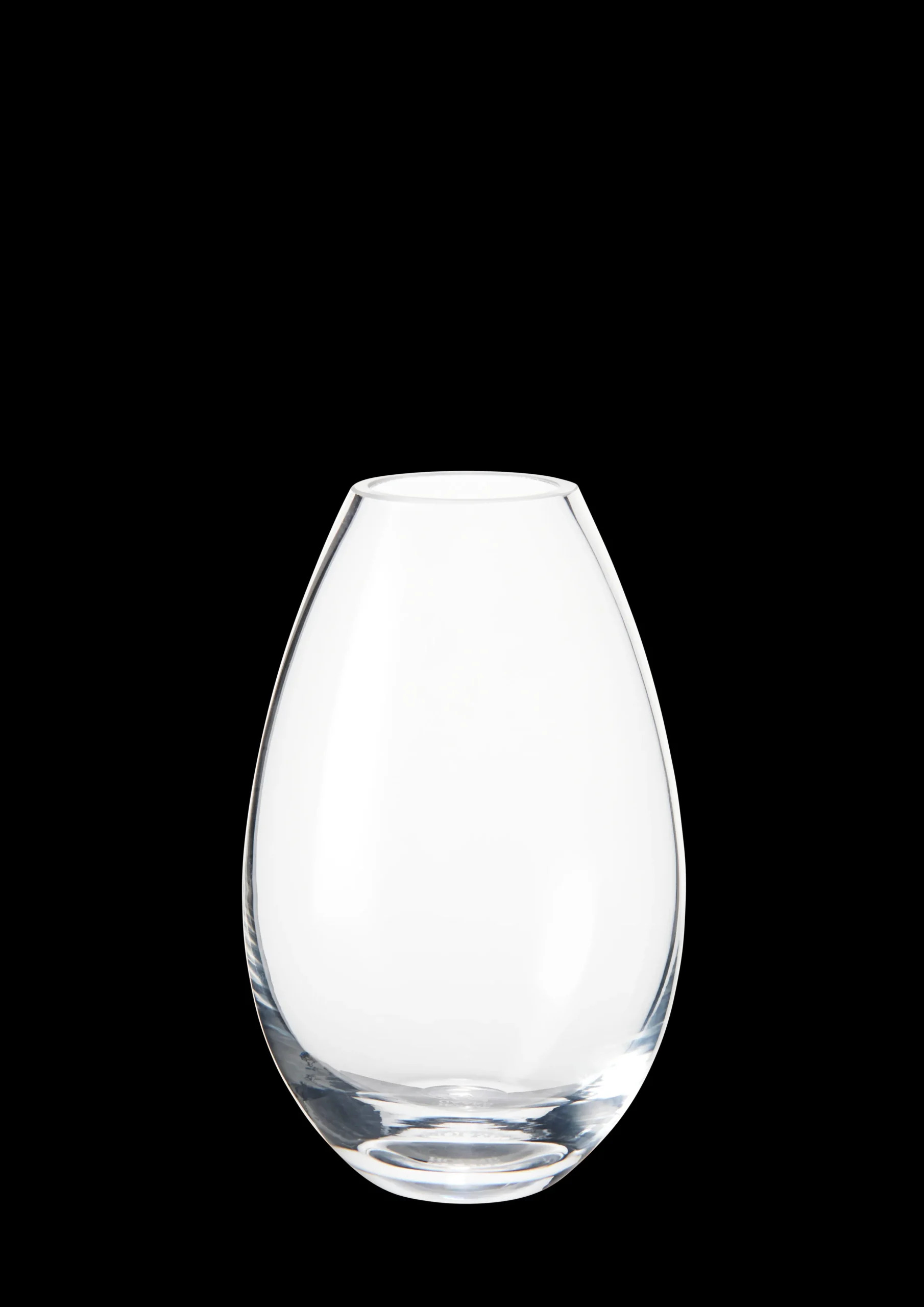 Hot Holmegaard Vase H11.5 cm i klar fra serien Cocoon | Køb her