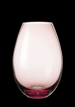 Clearance Holmegaard Vase H20.5 cm i rosa fra serien Cocoon | Køb her