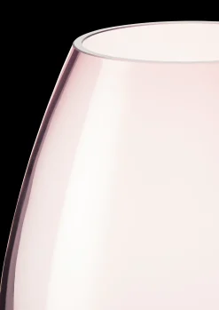 Clearance Holmegaard Vase H20.5 cm i rosa fra serien Cocoon | Køb her
