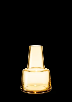 New Holmegaard Vase mellem hals H12 cm i gul | Køb her