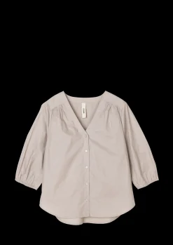 Online JUNA Adele shirt XS i grå fra serien Soft | Køb her
