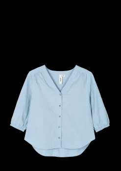 Clearance JUNA Aristo Adele shirt XS lys blå | ROSENDAHL DK