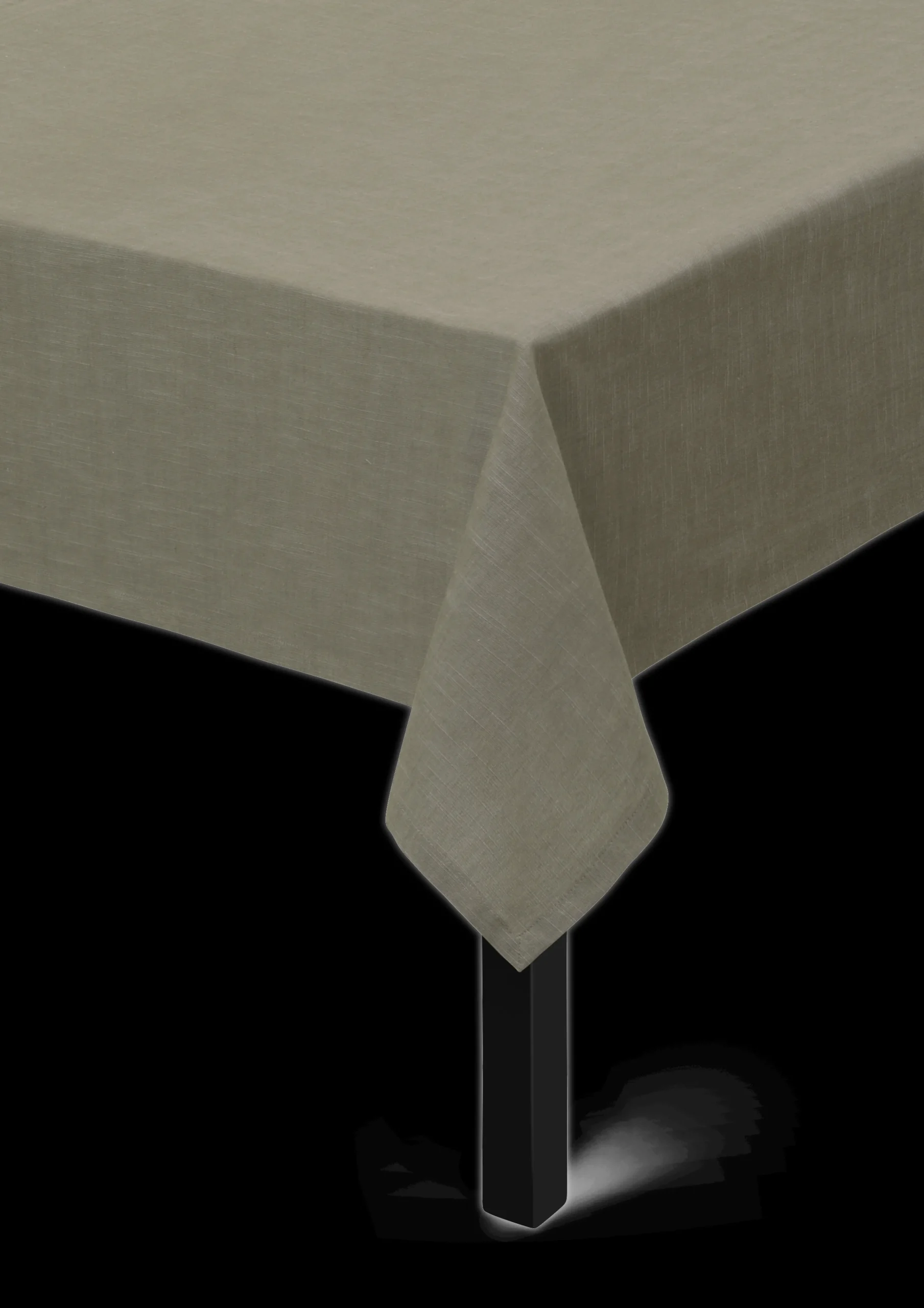 JUNA Basic Bomuldsdug olivengrøn 150x270 cm| Køb her