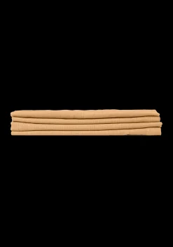 JUNA Basic stofservietter, okker, 45x45 cm, 4 stk. – Køb her