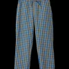 Online JUNA Bæk&Bølge Barbara pants XS blå/okker | Køb her