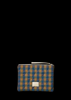 Best JUNA Bæk&Bølge Dalila Toiletbag 20x14 cm blå/okker | Køb her