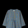 New JUNA Bæk&Bølge Irene shirt S/M blå/okker - Køb her