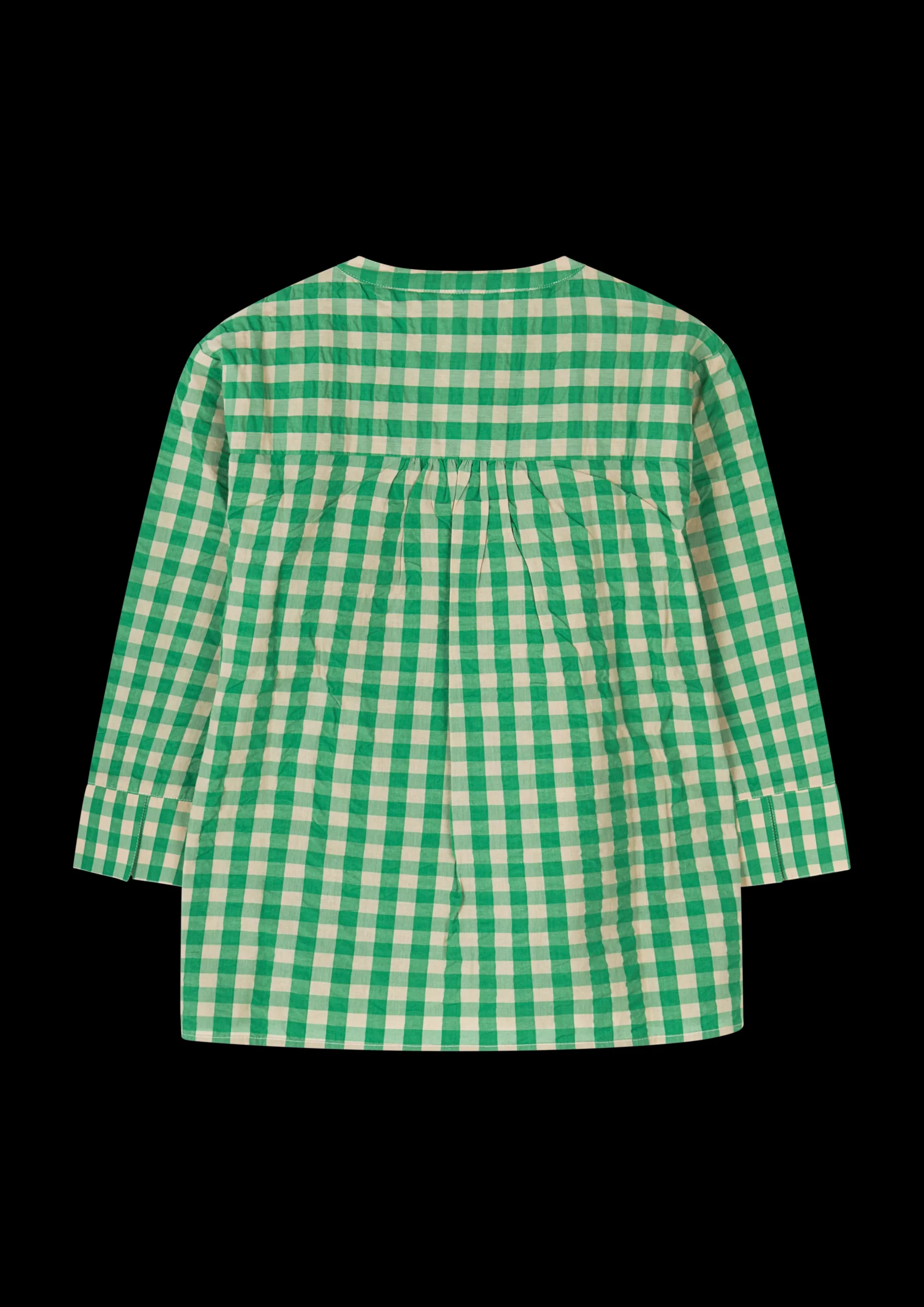 Sale JUNA Bæk&Bølge Irene shirt S/M grøn/sand | Køb her