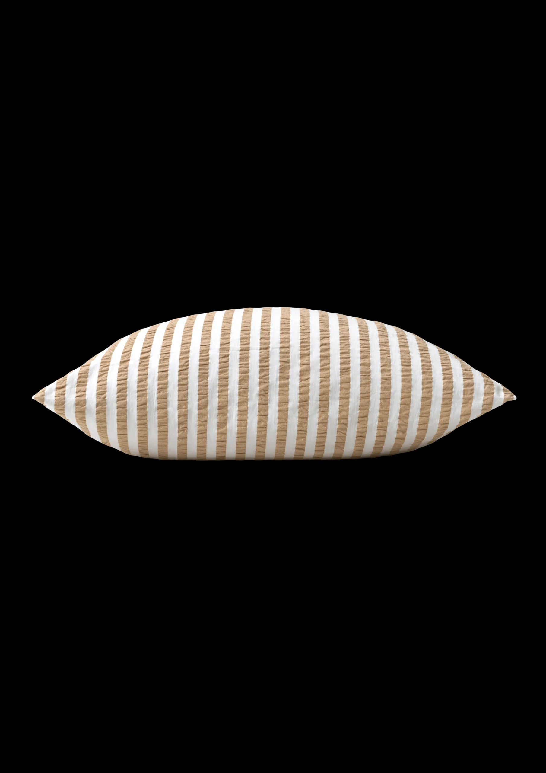 Online JUNA Bæk&Bølge Lines Pudebetræk 63x60 cm sand/hvid