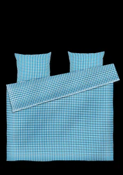 Sale JUNA Bæk&Bølge Sengetøj 200x220 cm blå/birk DK - Køb her