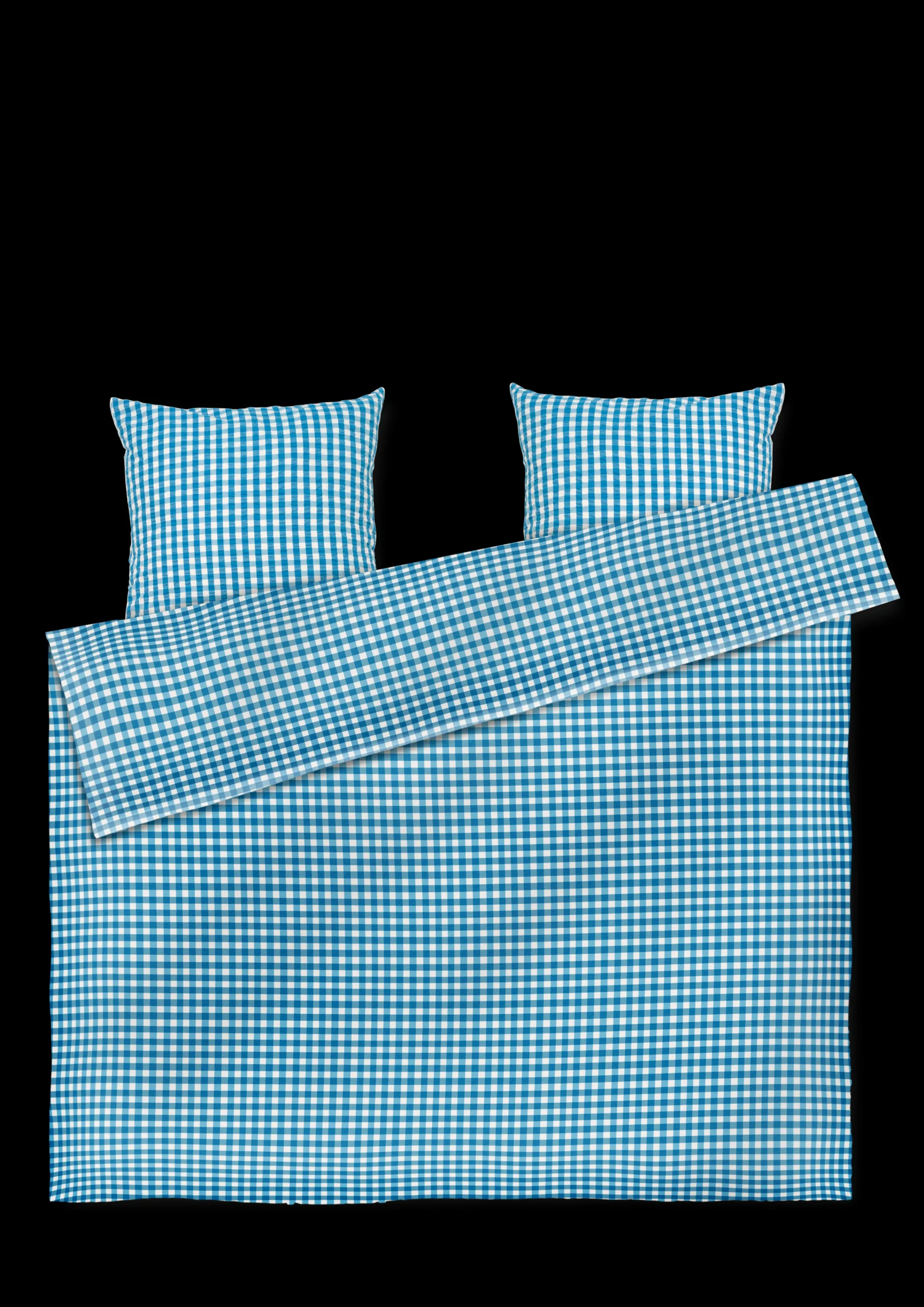 Sale JUNA Bæk&Bølge Sengetøj 200x220 cm blå/birk DK - Køb her