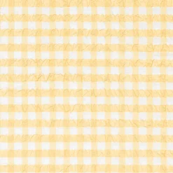 JUNA Bæk&Bølge Sengetøj 140x200 cm gul/hvid DK | Køb her