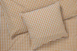 Discount JUNA Bæk&Bølge Sengetøj 150x210 cm lys blå/sand SE | Køb her