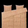 Outlet JUNA Bæk&Bølge Sengetøj 220x220 cm kanel/gul SE | Køb her