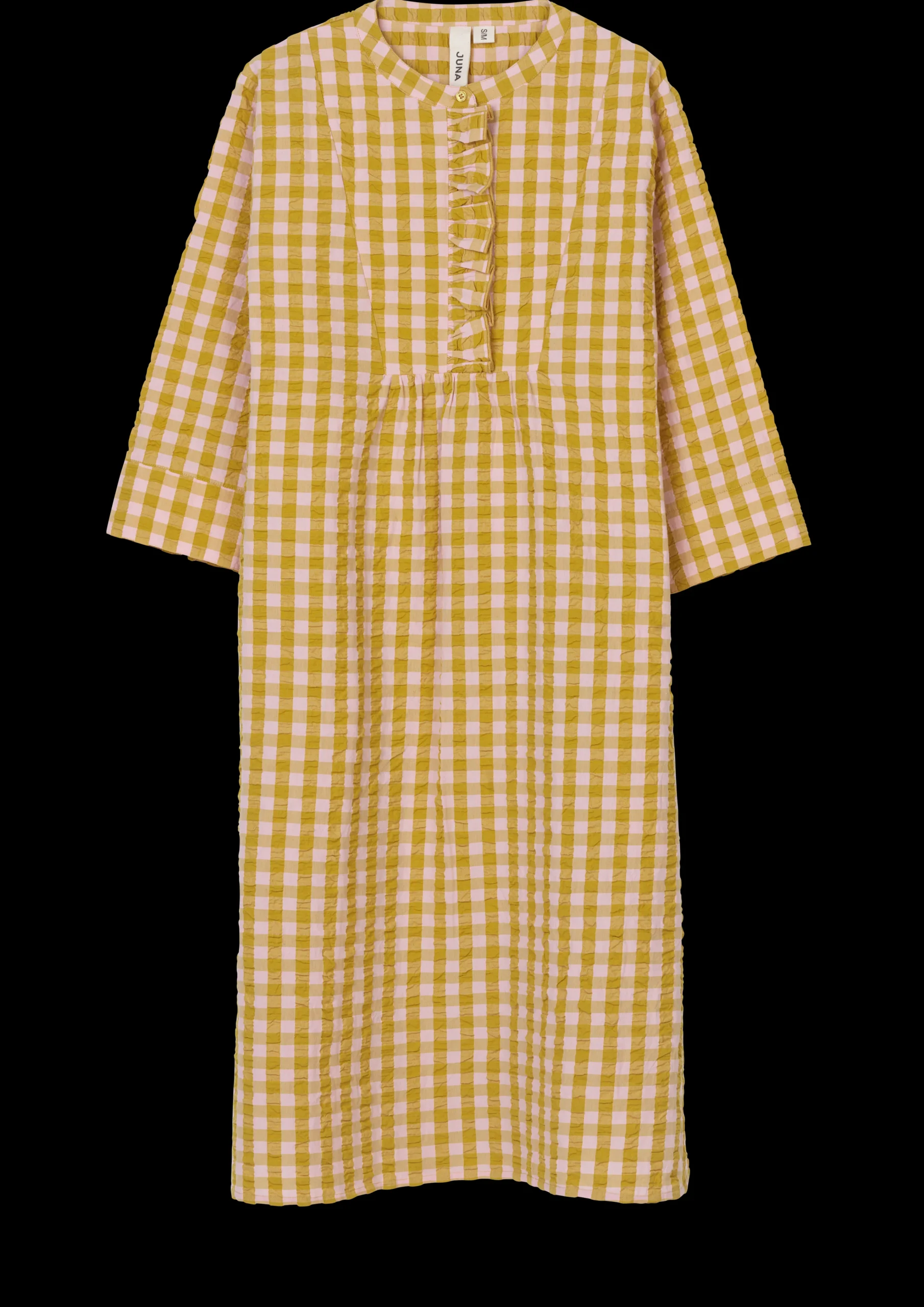 Best JUNA Bæk&Bølge Sonja dress XS pink/okker | Køb her