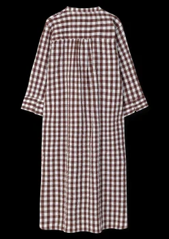 JUNA Bæk&Bølge Sonja dress XS chokolade/hvid | Køb her