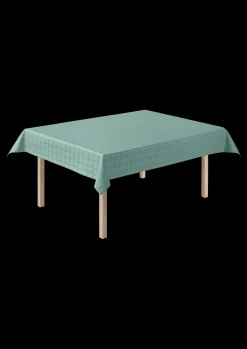 New JUNA Damaskdug 150x370 cm i blå fra serien Brick | Køb her