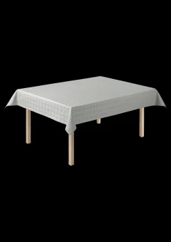 Clearance JUNA Damaskdug 150x320 cm i grå fra serien Brick | Køb her