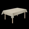 Clearance JUNA Damaskdug 150x350 cm i sand fra serien Piquet | Køb her
