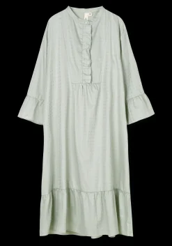 Sale JUNA Fiona dress S/M i grøn fra serien Cube | Køb her