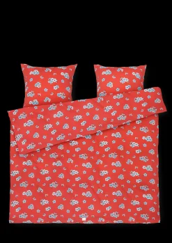 Sale JUNA Grand Pleasantly Sengetøj 200x220 cm chili DK | Køb her