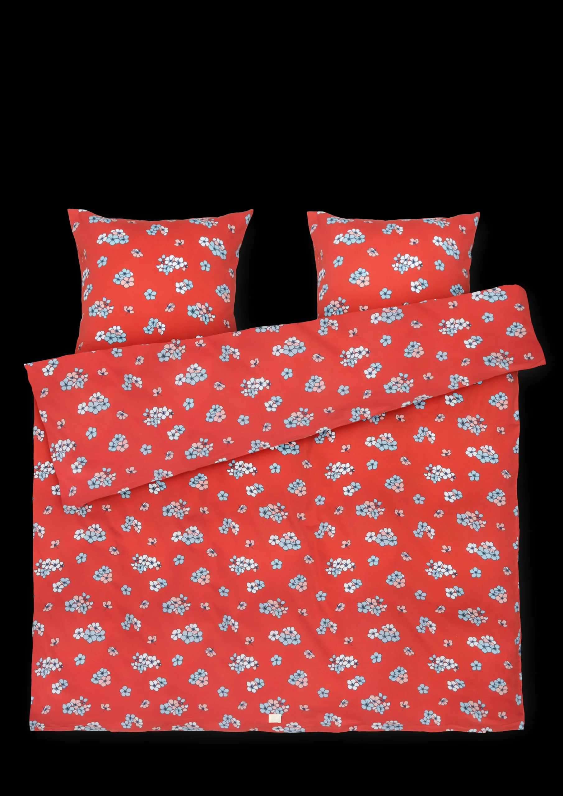 Sale JUNA Grand Pleasantly Sengetøj 200x220 cm chili DK | Køb her